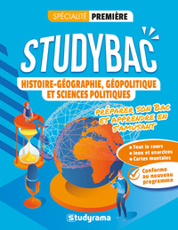 HISTOIRE-GEOGRAPHIE, GEOPOLITIQUE ET SCIENCES POLITIQUES - SPECIALITE PREMIERE