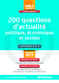 200 questions d'actualité politique, économique et sociale