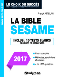 La bible du concours sésame 2017