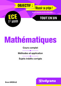 Mathématiques 1re annéeE ECE tout-en-un