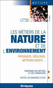 Les métiers de la nature et de l'environnement