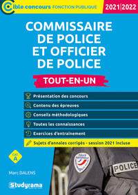 COMMISSAIRE DE POLICE ET OFFICIER DE POLICE - 2021-2022