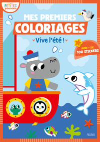 Mes premiers coloriages - Vive l été !