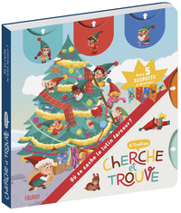 Cherche et trouve à tirettes - Où se cache le lutin farceur ?
