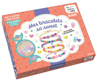 Mes bracelets so sweet - Avec des rubans et des liens brillants