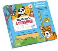 Mon coffret de dessin - J'apprends à dessiner les animaux