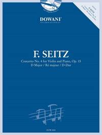 CONCERTO NO. 4 FOR VIOLIN AND PIANO, OP. 15 VIOLON +CD