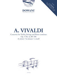 CONCERTINO OP. 3 NO. 6, RV 356 IN A-MINOR VIOLON +CD