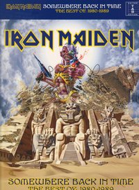 IRON MAIDEN: SOMEWHERE BACK IN TIME - THE BEST OF 1980-1989 (TAB) GUITARE