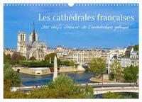Les cathédrales françaises - Des chefs-d'oeuvre de l'architecture gothique (Calendrier mural 2027 DIN A3 vertical), CALVENDO calendrier mensuel
