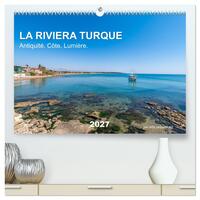 LA RIVIERA TURQUE Antiquité. Côte. Lumière.  (Calendrier mural 2027 DIN A2 vertical) calendrier de bureau