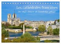 Les cathédrales françaises - Des chefs-d'oeuvre de l'architecture gothique (Calendrier de bureau 2027 DIN A5 vertical), CALVENDO calendrier mensuel