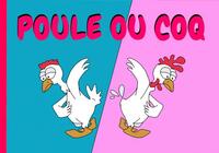 Pole ou coq - L??uf bleu