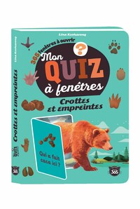 Mon quiz à fenêtres - Crottes et empreintes