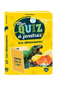Mon quiz à fenêtres - Les dinosaures