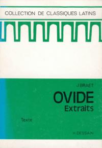 OVIDE - EXTRAITS -TEXTE ANNOTE