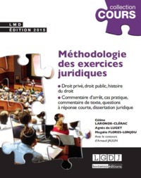 MÉTHODOLOGIE DES EXERCICES JURIDIQUES - 3ÈME ÉDITION