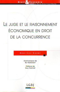 le juge et le raisonnement économique en droit de la concurrence