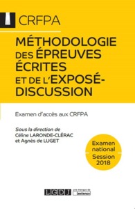 METHODOLOGIE DES EPREUVES ECRITES ET DE L EXPOSE-DISCUSSION 2EME ED