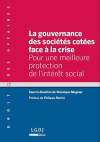 la gouvernance des sociétés cotées face à la crise - pour une meilleure protecti