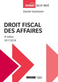 DROIT FISCAL DES AFFAIRES 8EME EDITION