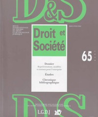 REVUE DROIT ET SOCIETE N 65 - 2007