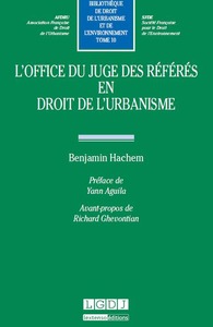 l'office du juge des référés en droit de l'urbanisme