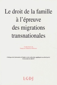 le droit de la famille à l'épreuve des migrations transnationales