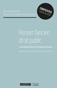 Penser l'ancien droit public