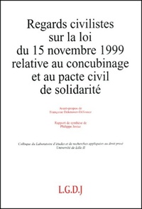regards civilistes sur la loi du 15 novembre 1999 relative au concubinage et au