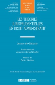 LES THEORIES JURISPRUDENTIELLES EN DROIT ADMINISTRATIF