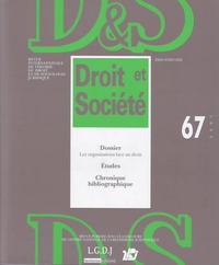 REVUE DROIT ET SOCIETE N 67 - 2007
