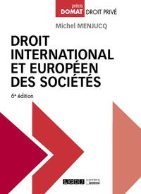 DROIT INTERNATIONAL ET EUROPEEN DES SOCIETES