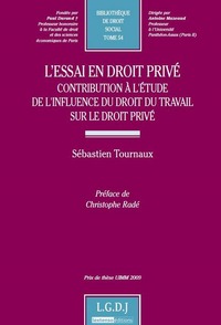 l'essai en droit privé