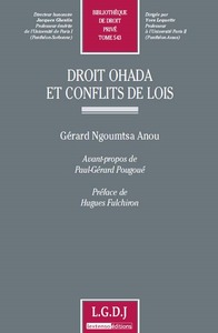 DROIT OHADA ET CONFLITS DE LOIS - VOL543