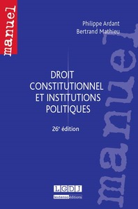 droit constitutionnel et institutions politiques
