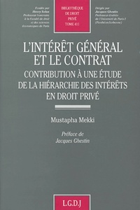 l'intérêt général et le contrat