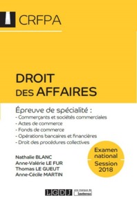 DROIT DES AFFAIRES