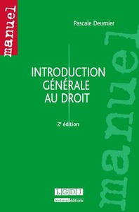 INTRODUCTION GENERALE AU DROIT, 2EME EDITION