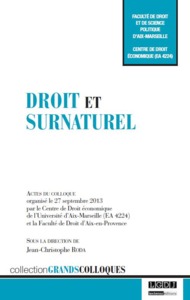 DROIT ET SURNATUREL