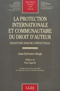 la protection internationale et communautaire du droit d'auteur