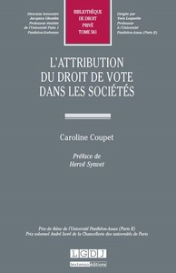 l'attribution du droit de vote dans les sociétés