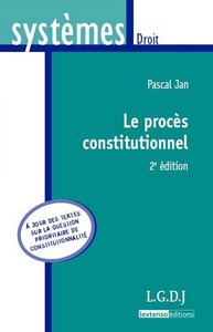 le procès constitutionnel - 2ème édition