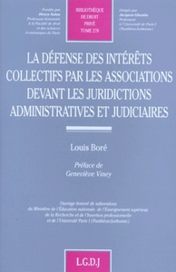 LA DEFENSE DES INTERETS COLLECTIFS PAR LES ASSOCIATIONS DEVANT LES JURIDICTIONS