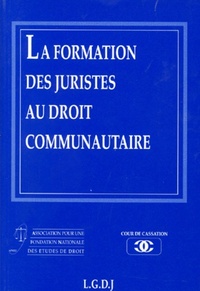 la formation des juristes au droit communautaire
