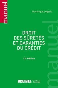 DROIT DES SURETES ET GARANTIES DU CREDIT