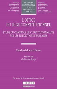 L'OFFICE DU JUGE CONSTITUTIONNEL