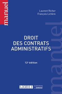 DROIT DES CONTRATS ADMINISTRATIFS