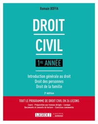 Droit civil 1re année