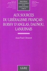 aux sources du libéralisme français